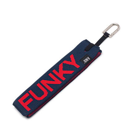 AND GOLF Pleats Ball Towel Funky Red