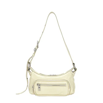 OUTPOCKET HOBO MINI_blond wood glossy plain