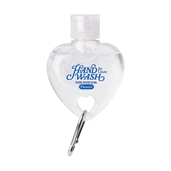 신세계인터넷면세점-플르부아-Handcare-로즈우드 하트 키링 핸드워시 30mL