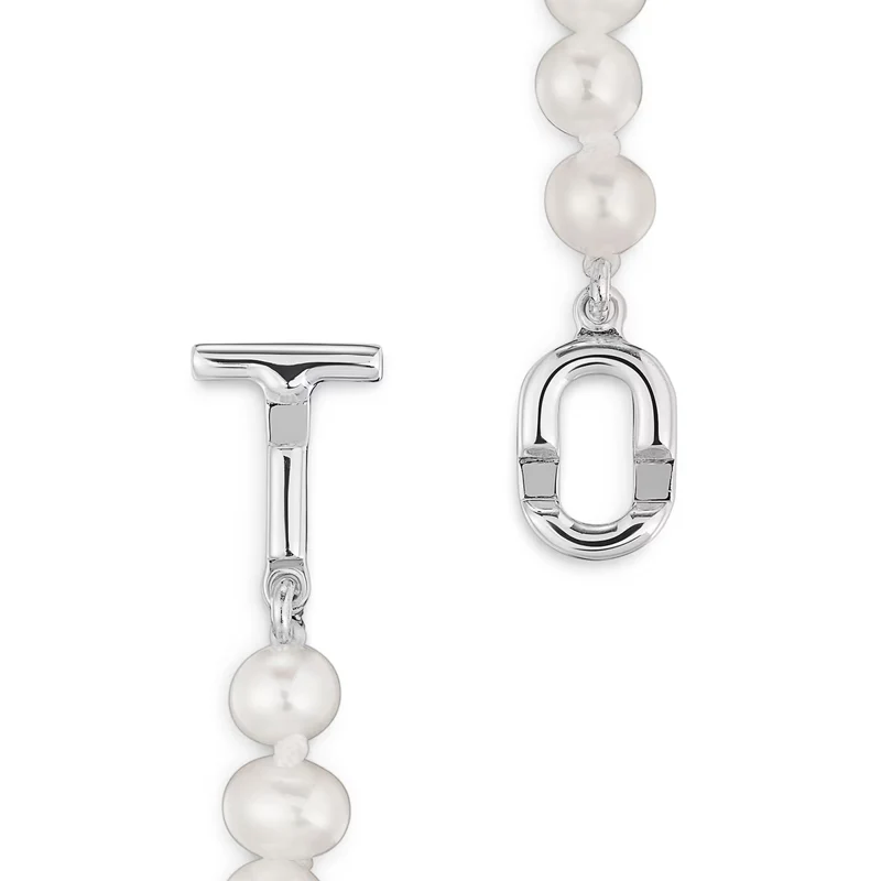 신세계인터넷면세점-토스-bracelet-Silver Bracelet cultured pearls TOUS MANIFESTO