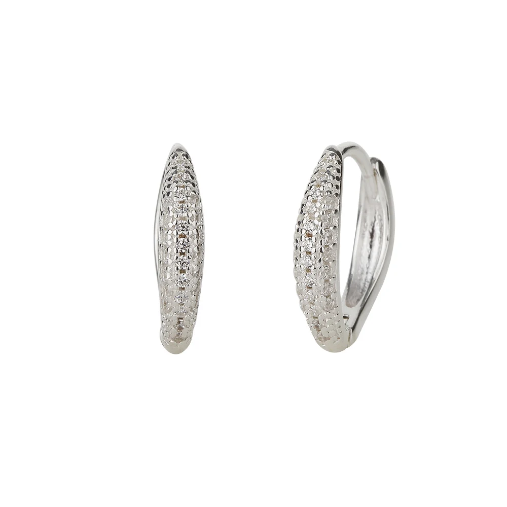 신세계인터넷면세점-챠미-earring-silver oval cubic-earring