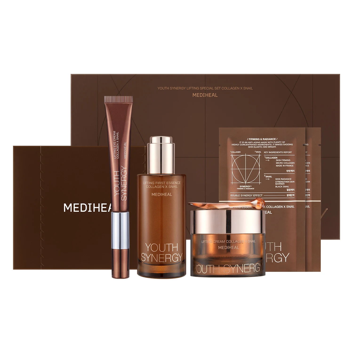 신세계인터넷면세점-메디힐-FacialCare-유스 시너지 리프팅 기초케어 3종 기획세트
