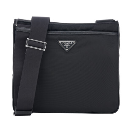 RE-NYLON AND SAFFIANO SHOULDER BAG