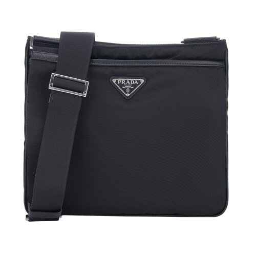 RE-NYLON AND SAFFIANO SHOULDER BAG