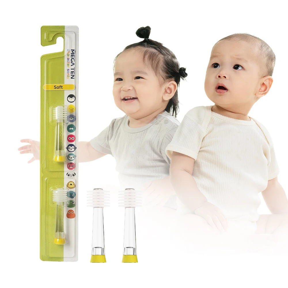 신세계인터넷면세점-메가텐-Toothbrush-캐릭터소닉 리필 2p [소프트]