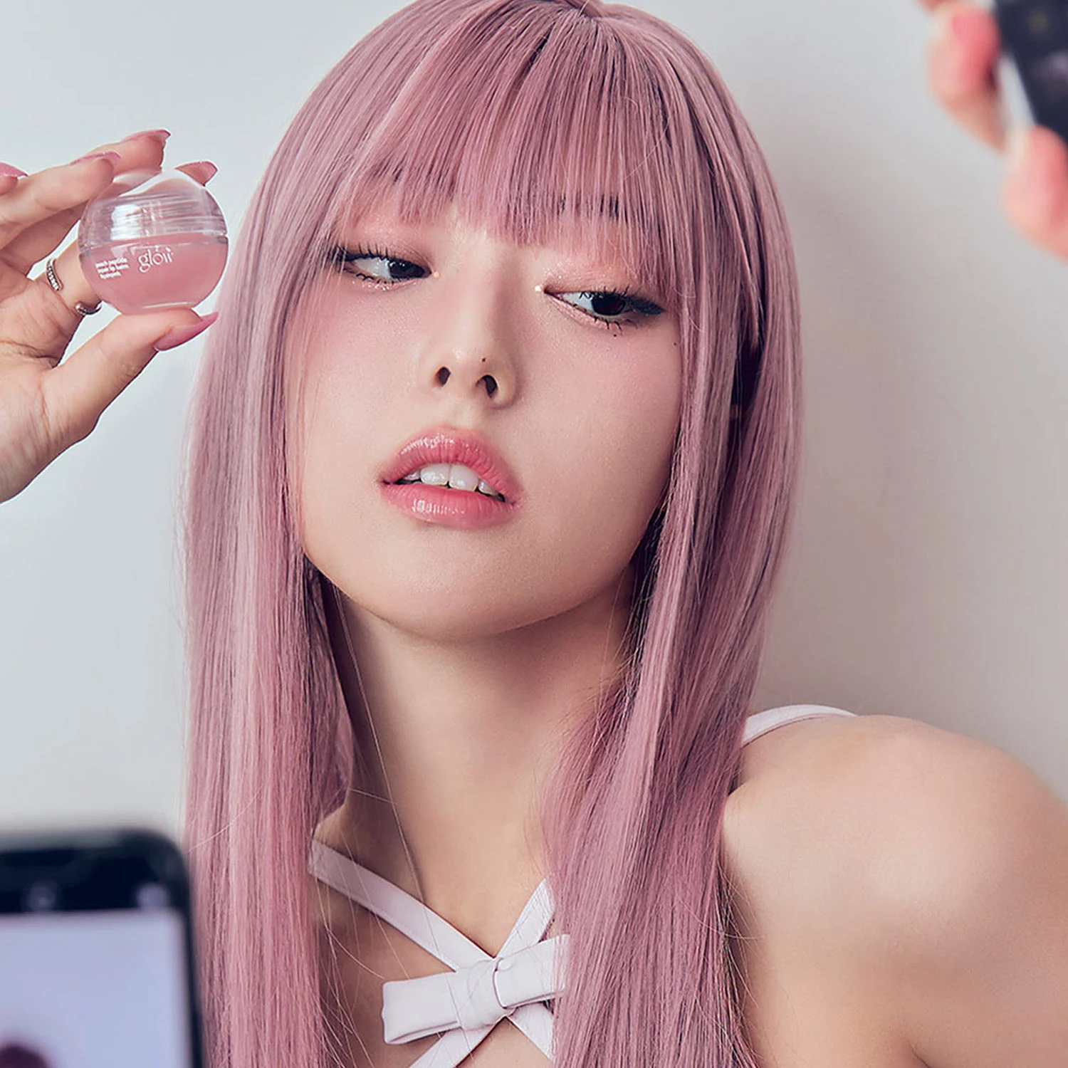 신세계인터넷면세점-글로우-립메이크업-피치 펩타이드 립밤 #아이스블루