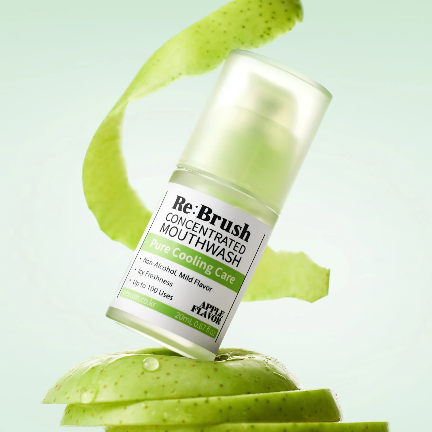 신세계인터넷면세점-리브러쉬-dental-[2개 이상 40% 할인] 과즙 농축 가글 20ml 청사과