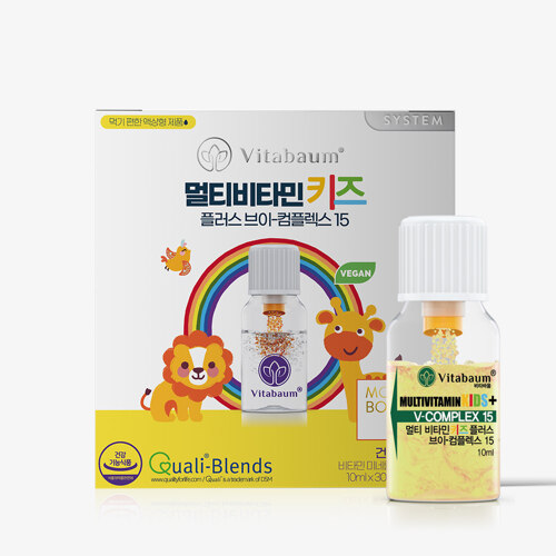 비타바움 멀티비타민 키즈 플러스 브이-컴플렉스15 (30개입)
