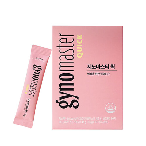 지노마스터 퀵 여성질건강 유산균 1박스(1개월분, 30포)