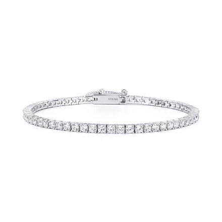 SA25B56E Silver Bracelet 银手链