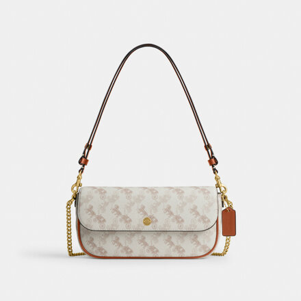 Brooke Flap Chain Bag with Horse and Carriage Print