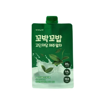 [꼬박꼬밥] 고단저당 쉐이크_ 제주말차 (40g x 7개입)