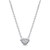 신세계인터넷면세점-판도라-necklace-래디언트 하트 & 플로팅 스톤 펜던트 콜리에 네크리스
