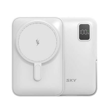 반고체 맥세이프 10000mAh PD20W 보조배터리 화이트