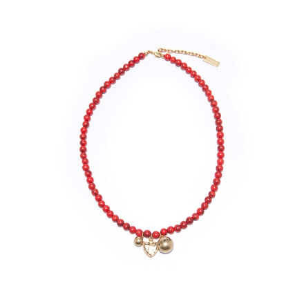 Red “Bon Bon” Necklace