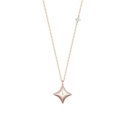 [아이유 PICK] CELESTIA 14K 로즈골드 목걸이 JJCTNQ5BV760R4420