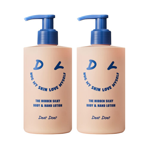 더 히든 실키 바디로션 300ml 듀오