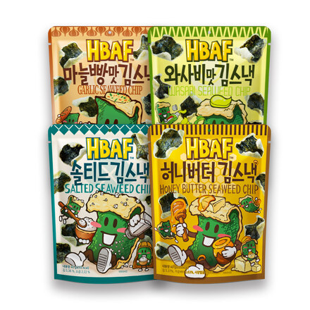 (HBAF) Seaweed Snack 4 Set (海苔小吃4件套)