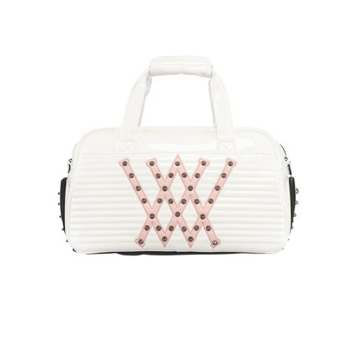 韩际新世界网上免税店-ANEW_GOLF-运动休闲-Blossom Boston Bag 波士顿包_White