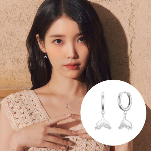 THE WISH LUCKY TAIL Silver Earrings JJWJEQ5B6105SW000