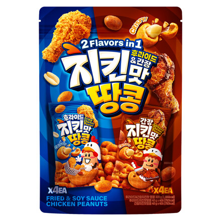 HBAF韩式炸鸡&酱油鸡风味花生