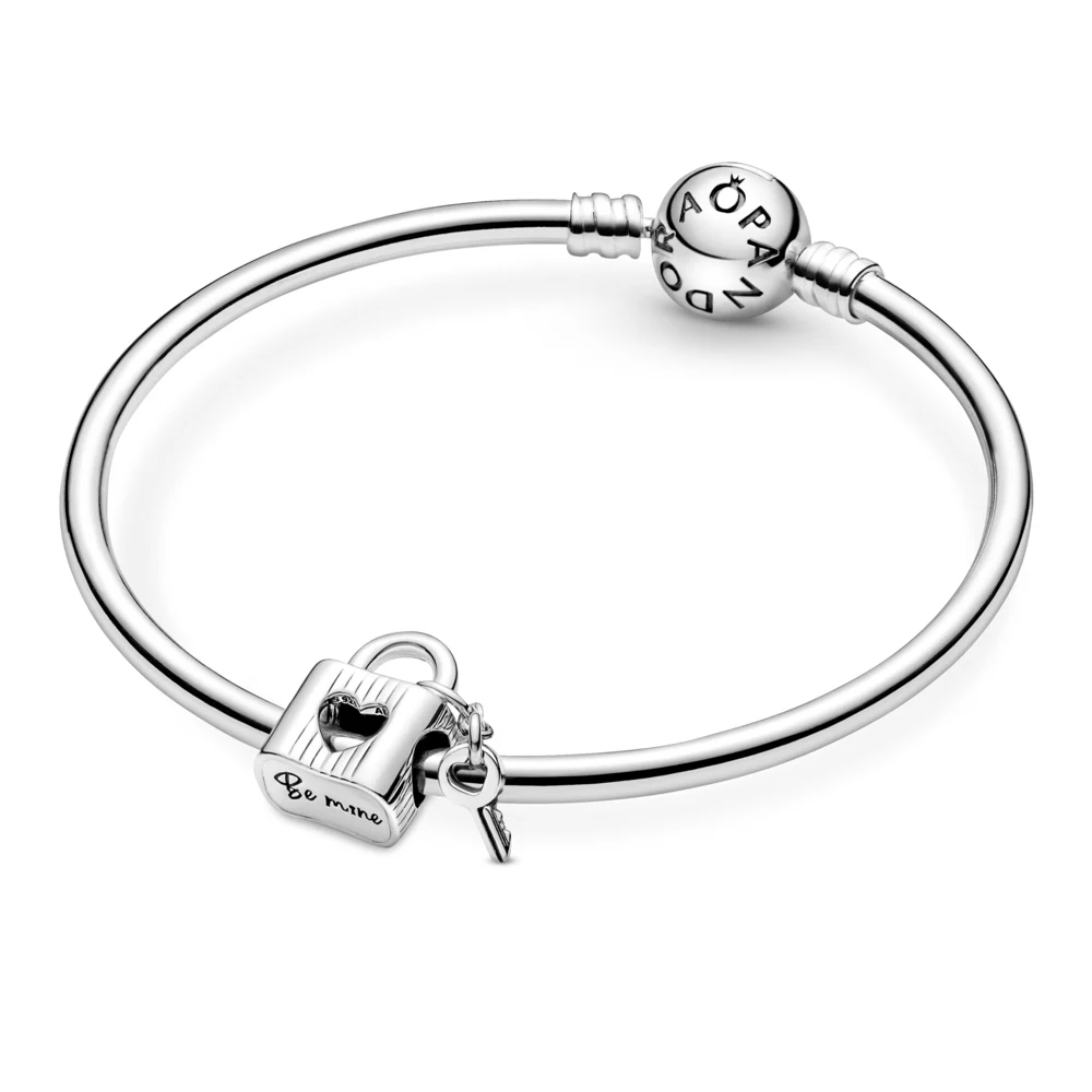 신세계인터넷면세점-판도라-bracelet-자물쇠 & 하트 키 참