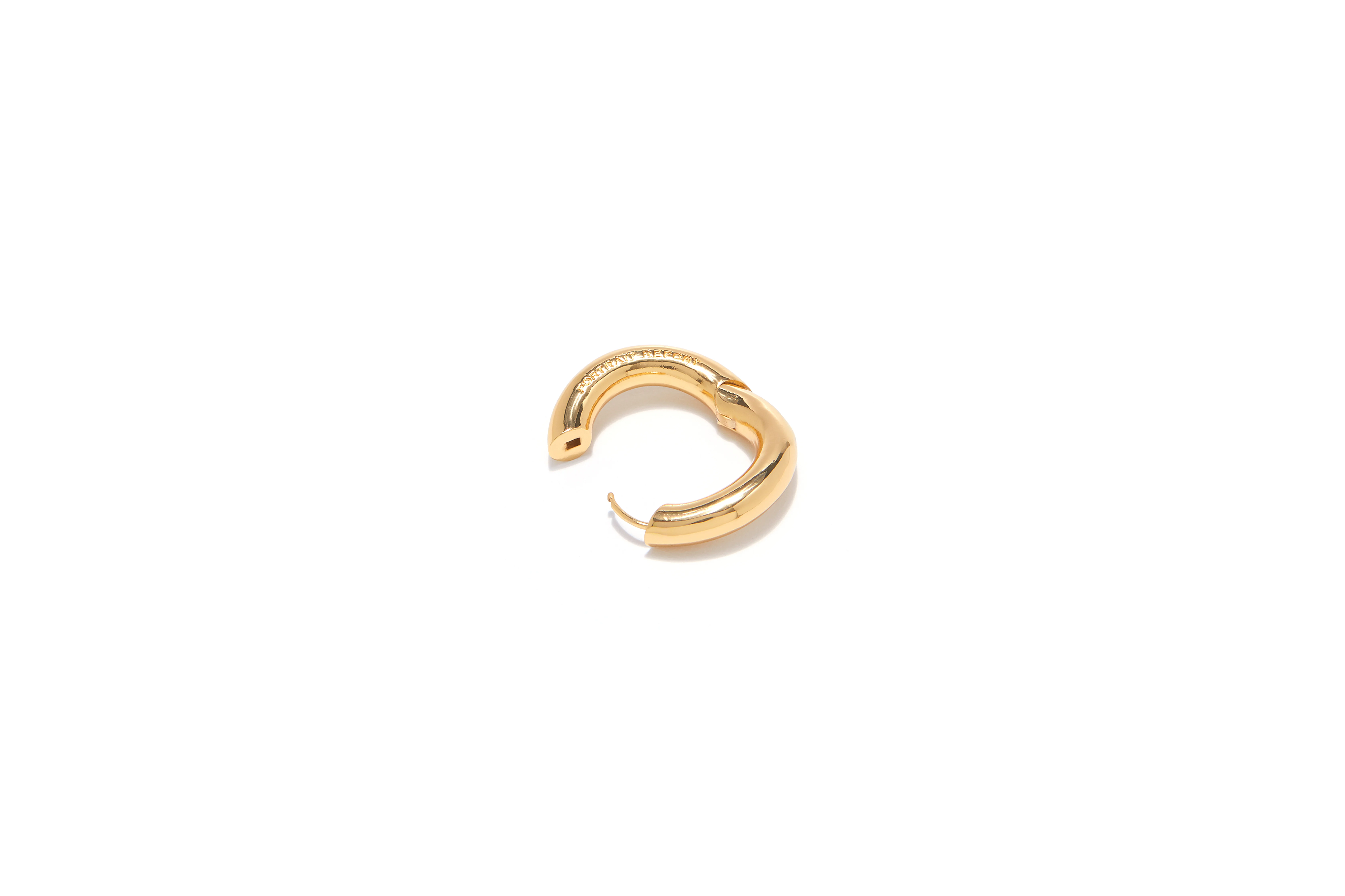 신세계인터넷면세점-포트레이트리포트-earring-Twist Ring Large Earring Gold
