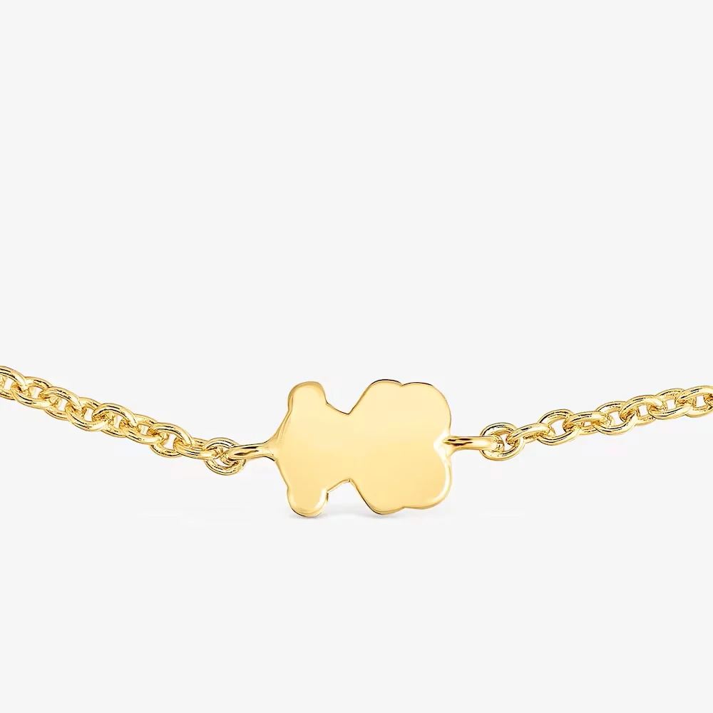 신세계인터넷면세점-토스-bracelet-TOUS Sweet Dolls 7mm gold chain bracelet with bear motif