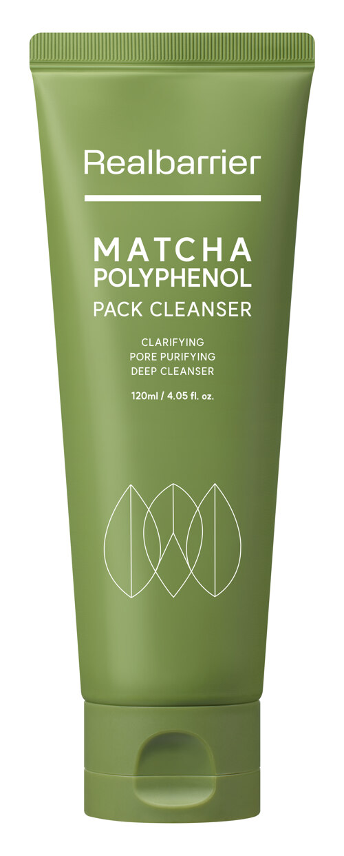 리얼베리어 말차 폴리페놀 팩 클렌저 120ml