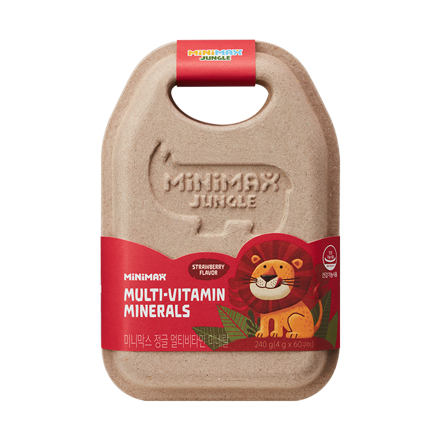 MINIMAX JUNGLE MULTI-VITAMIN MINERAL 儿童综合维生素软糖 草莓味