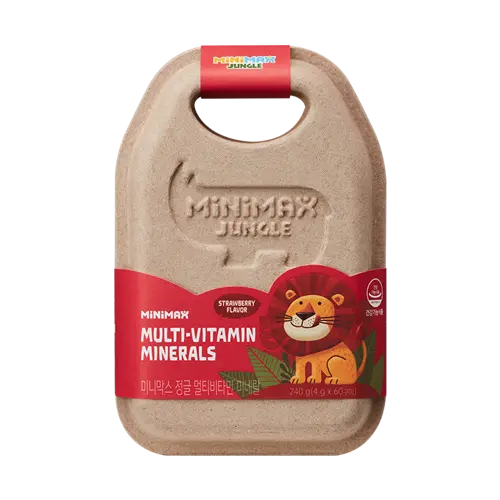 MINIMAX JUNGLE MULTI-VITAMIN MINERAL 儿童综合维生素软糖 草莓味
