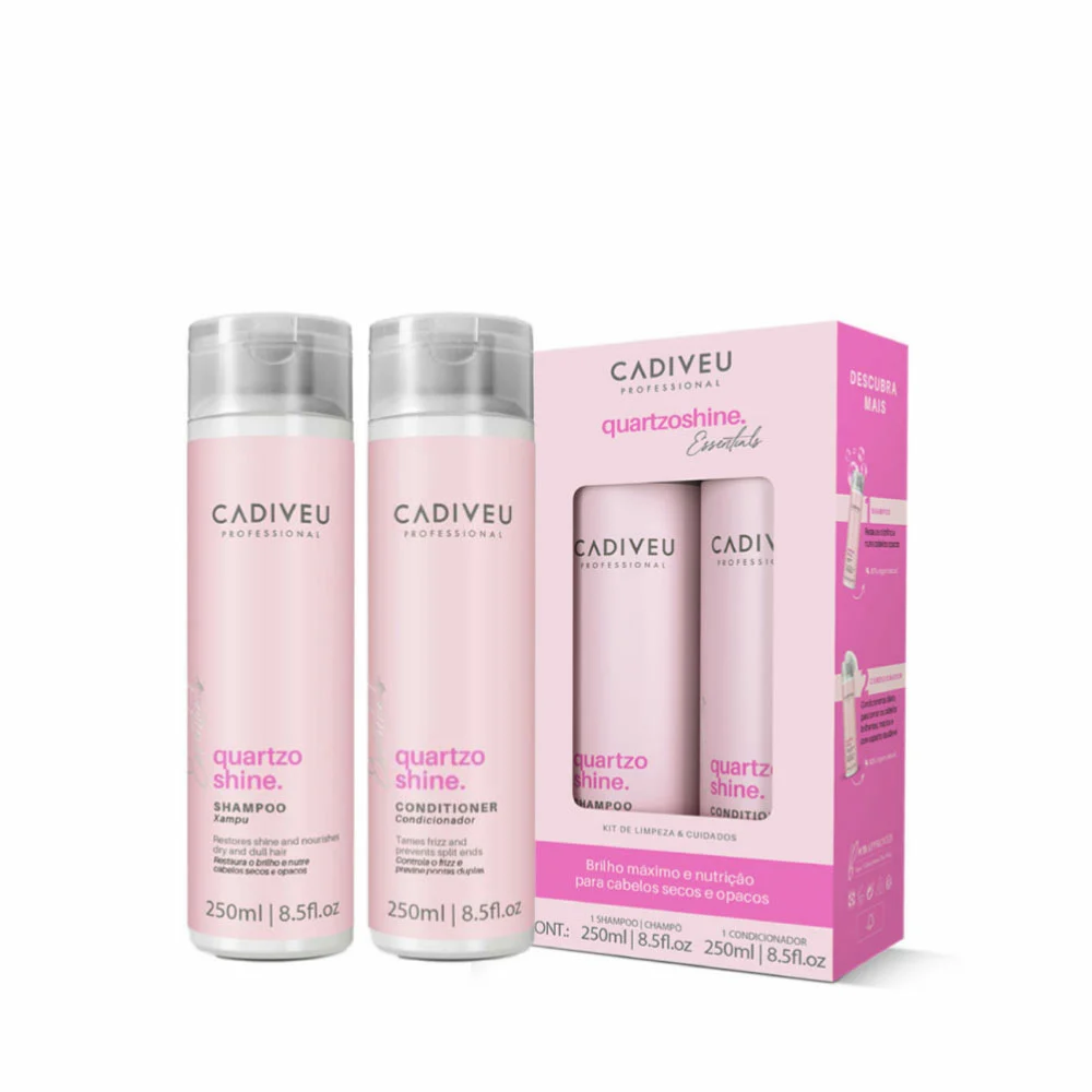신세계인터넷면세점-카디뷰-Hair_care-쿼츠샤인 샴푸&컨디셔너 세트