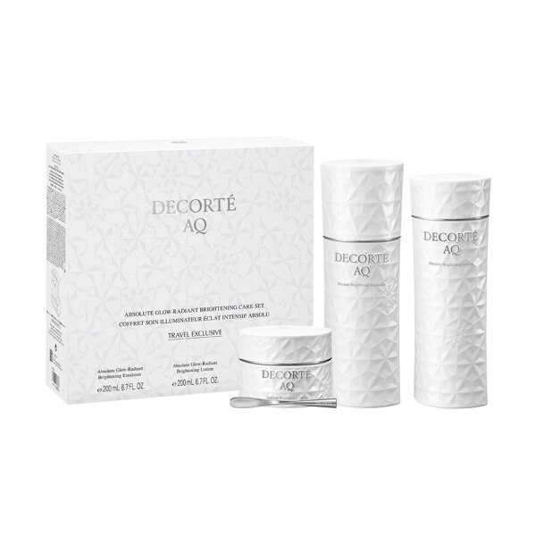 신세계인터넷면세점-데코르테-FacialCare-AQ ABSOLUTE GLOW-RADIANT BRIGHTENING CARE SET