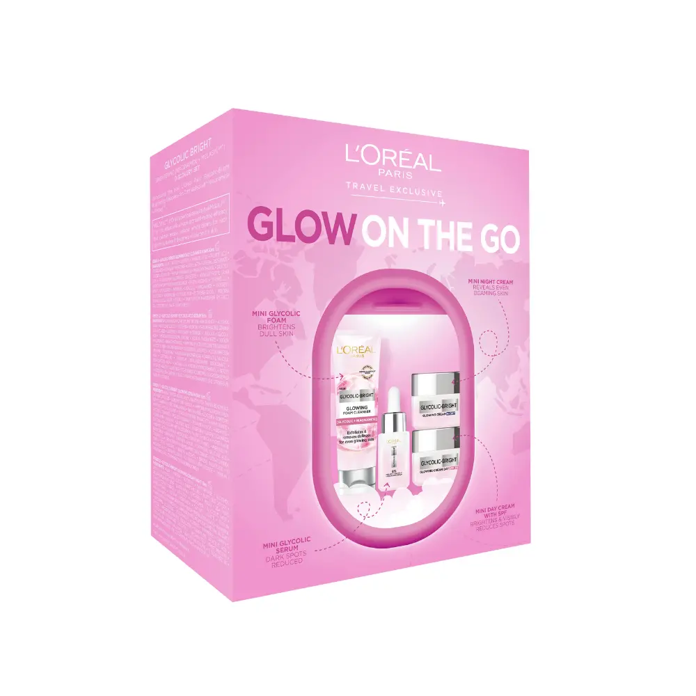 신세계인터넷면세점-로레알 파리-FacialCare-글리콜릭 브라이트닝 [나이아신아마이드 + 멜라실™*] 디스커버리 세트
