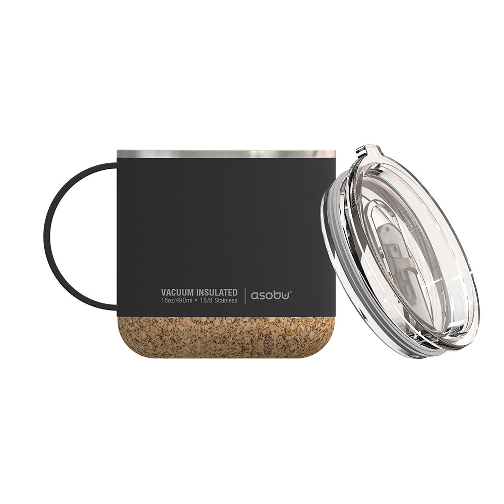 ASOBU INFINITE MUG 490ML (BLACK)
