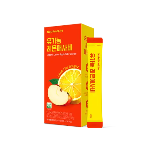 Organic Lemon Apple Cider Vinegar (14 packets)