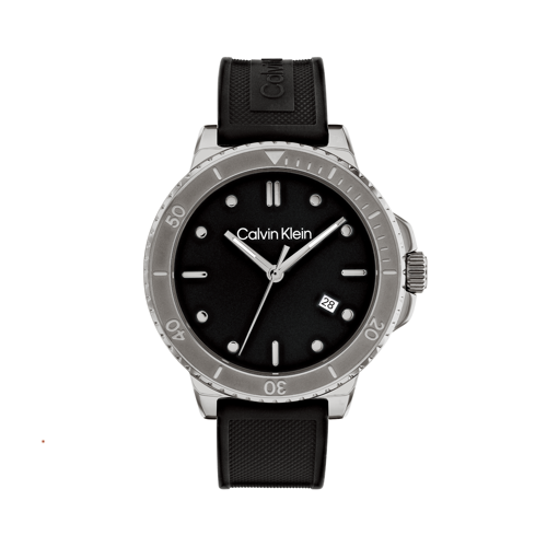 韩际新世界网上免税店-CALVIN KLEIN WAT-手表-MARINE 44 Silicone 手表（男款）