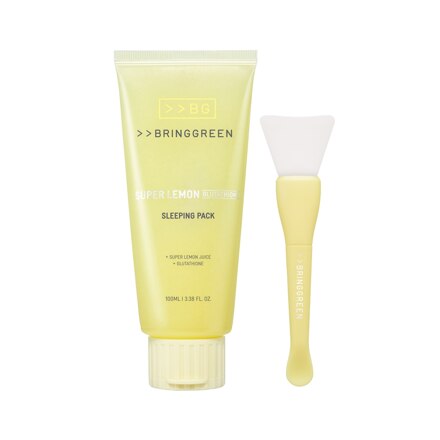 Super Lemon Glutathione Sleeping Pack 100ml (+Silicone Brush) | 超柠檬谷胱甘肽睡眠面膜100ml(附硅胶刷)
