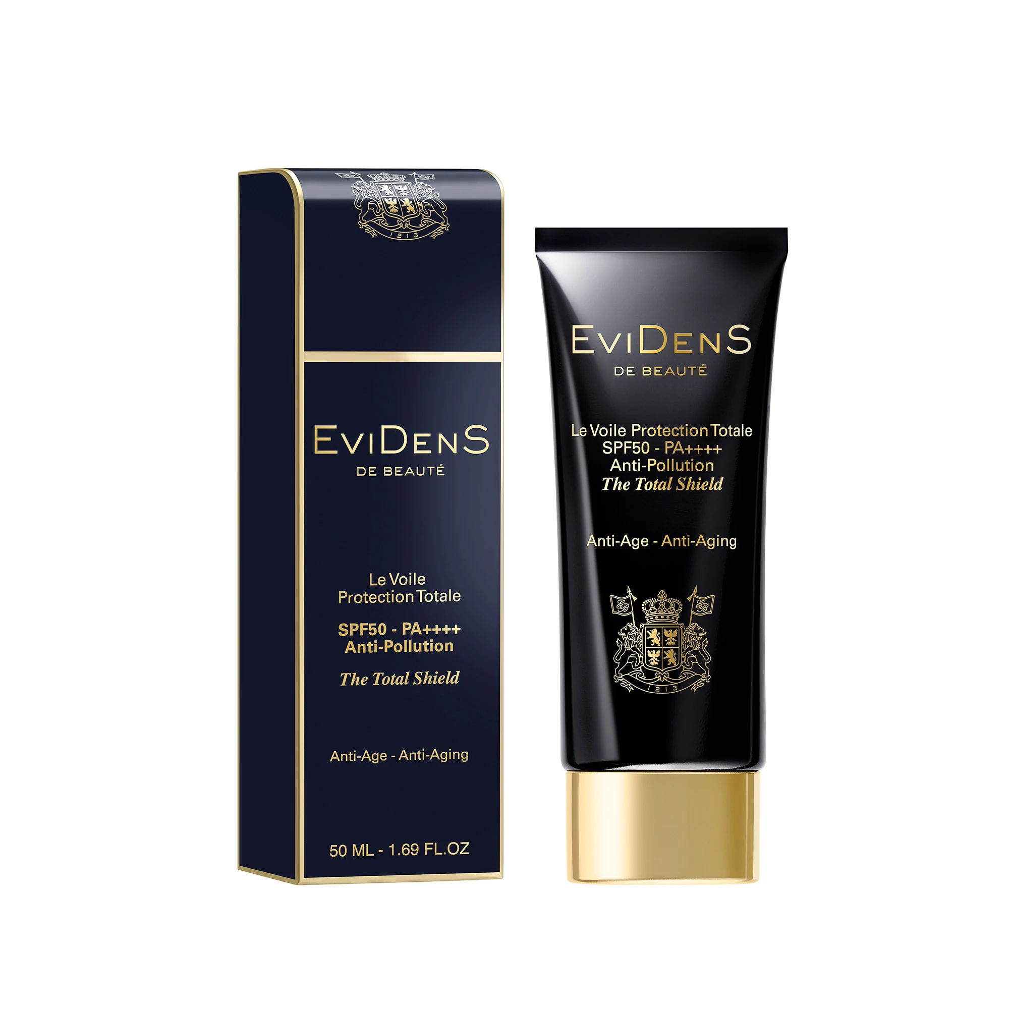 신세계인터넷면세점-에비던스-Suncare-토탈 쉴드 SPF50 PA++++ 안티 폴루션 50ml