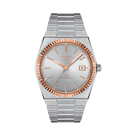 PRX 40mm 파워매틱 80 스틸 & 18K 골드 베젤/남성