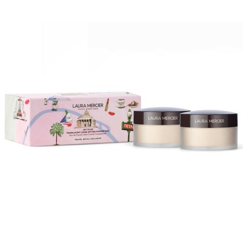신세계인터넷면세점-로라메르시에-메이크업세트-SET TO GO - TRANSLUCENT SETTING POWDER DUO