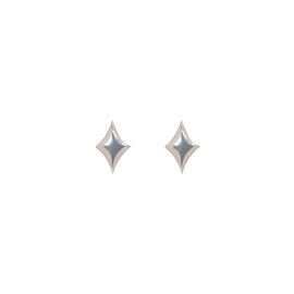 STAR POINT SILVER EARRING