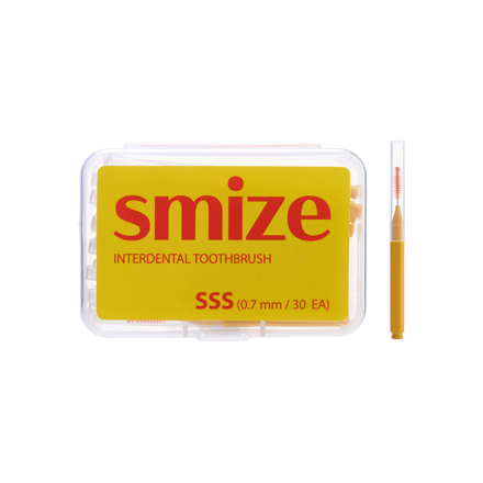 치간칫솔_옐로우_0.7mm