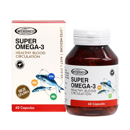 SUPER OMEGA-3 超级欧米伽-3(60粒胶囊)
