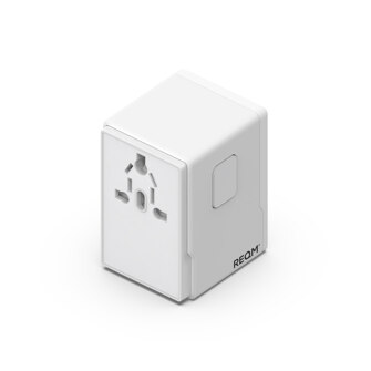    #화이트 / 5포트 USB C타입 35W 초고속 전세계 여행용 멀티어댑터