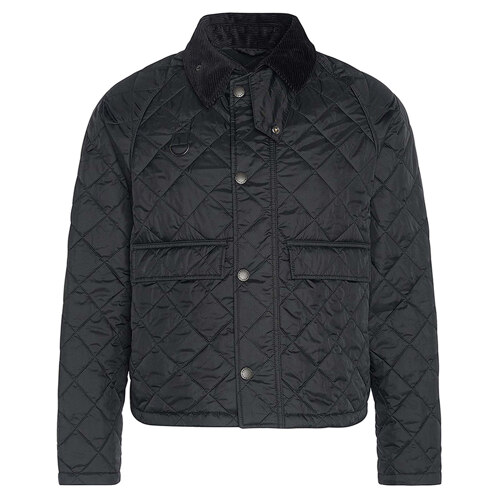 (UNISEX)Barbour Spey Quilted Jacket_Black