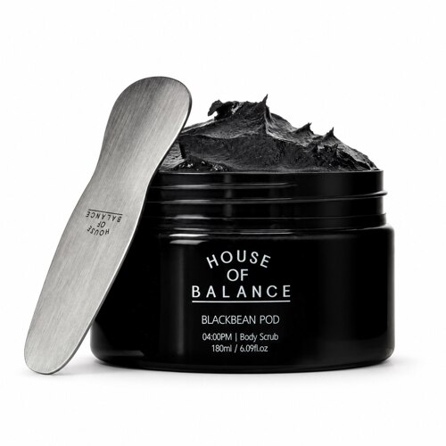 BLACK BEAN BODY SCRUB BLACK 180ML 身体磨砂膏