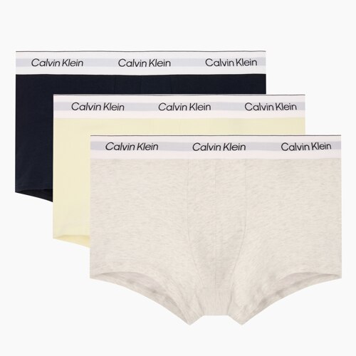 男士 Icon Cotton Stretch Trunk 3PK