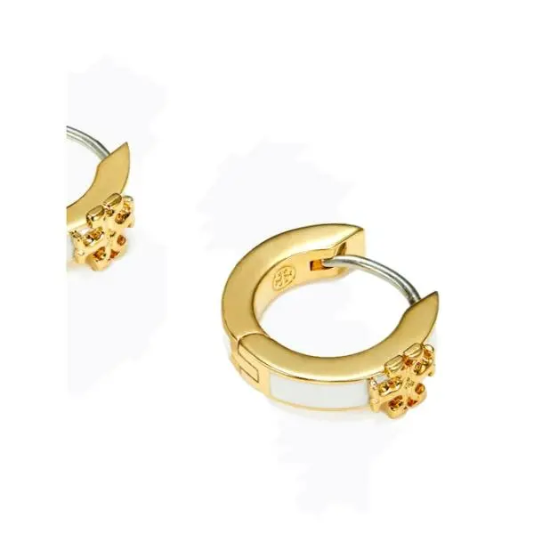 신세계인터넷면세점-토리버치-earring-Icon Enamel Huggie Earrings