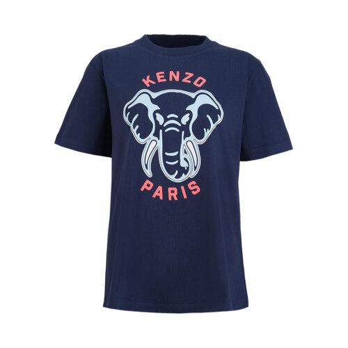 韩际新世界网上免税店-KENZO-服饰-KENZO ELEPHANT LOOSE T-SHIRT - MIDNIGHT BLUE